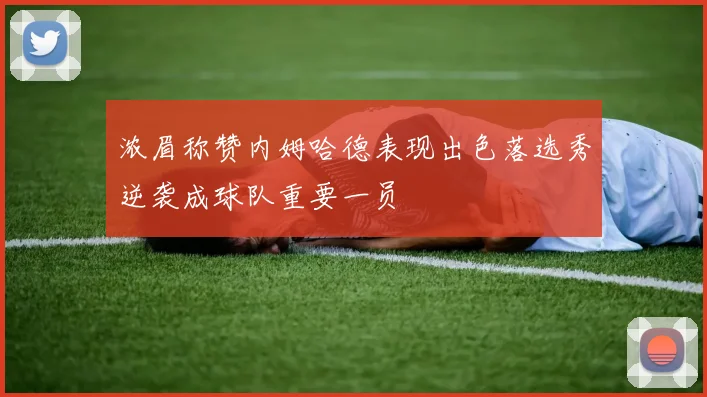 浓眉称赞内姆哈德表现出色落选秀逆袭成球队重要一员